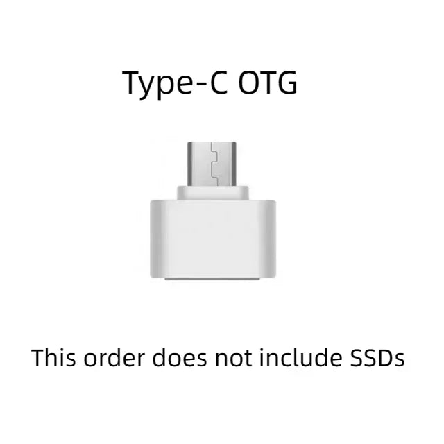 Ultra-Fast Portable SSD (Up to 4TB)