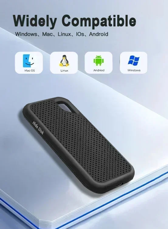 Ultra-Fast Portable SSD (Up to 4TB)