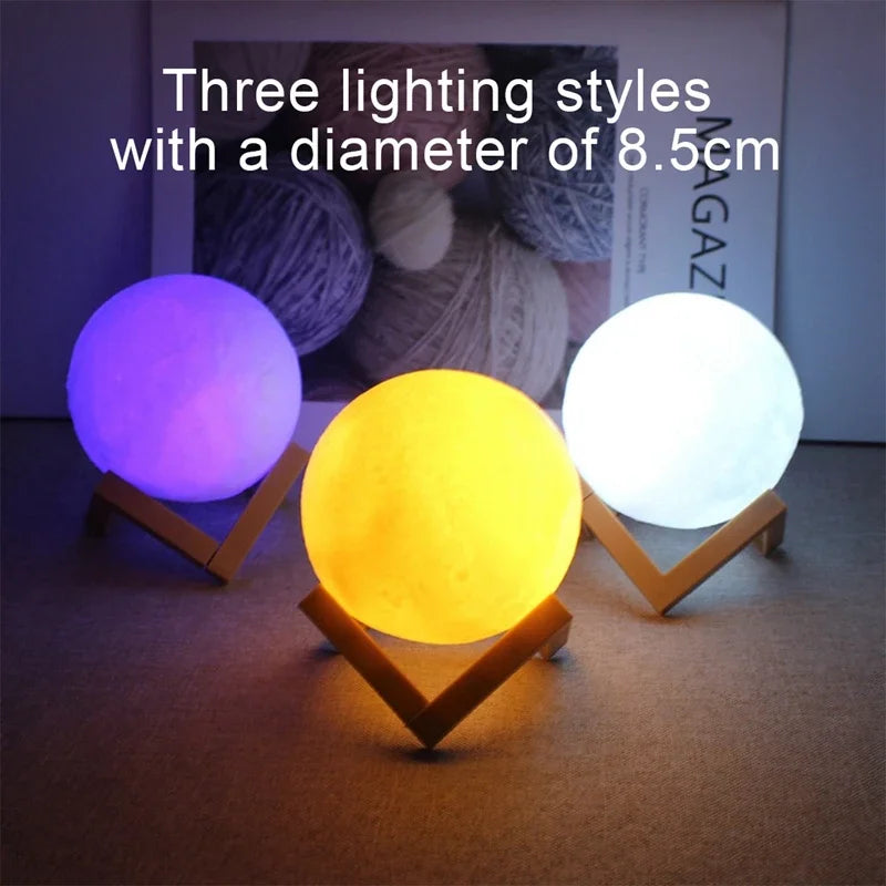 Moon Galaxy Book Light LED