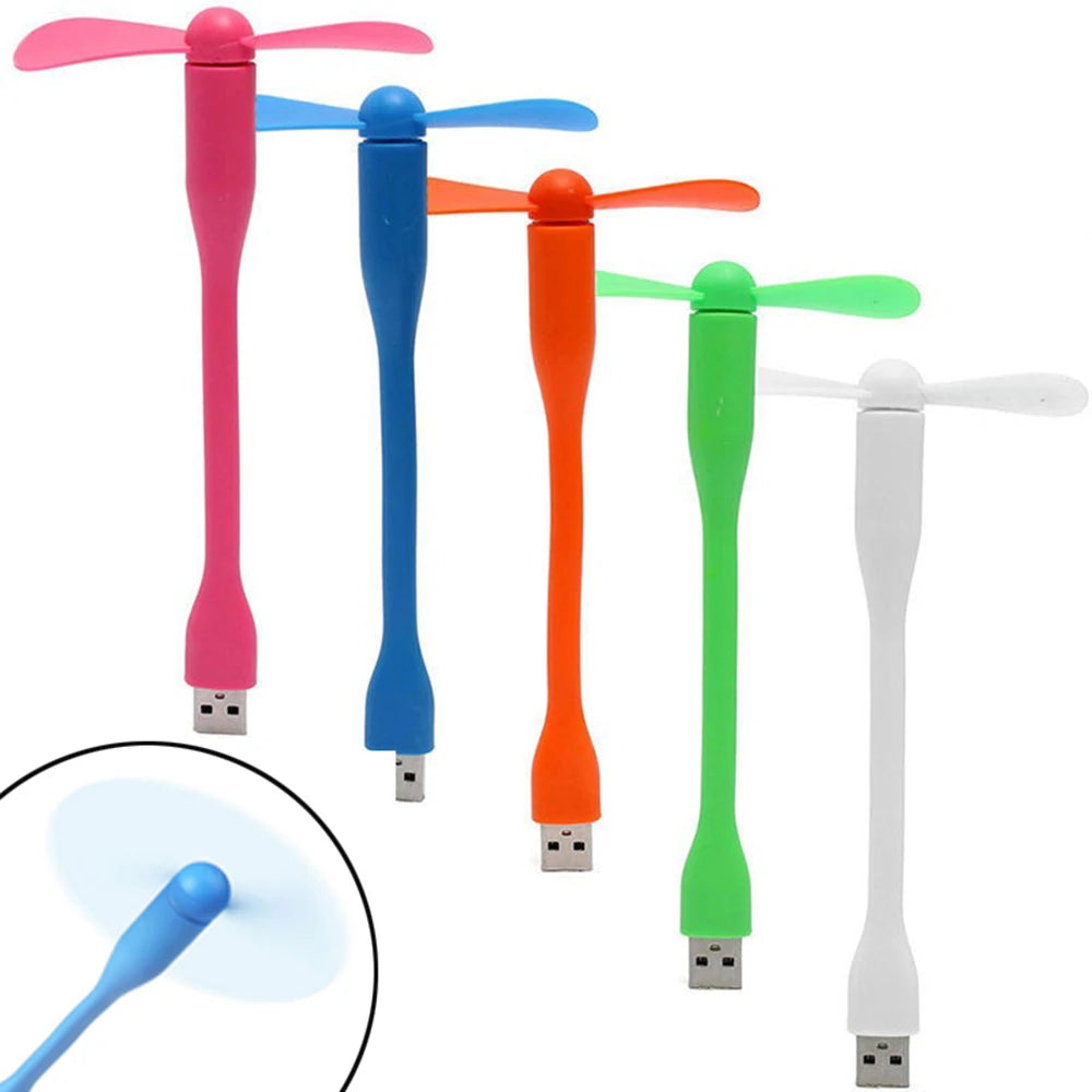 USB Mini LED Cooling Fan