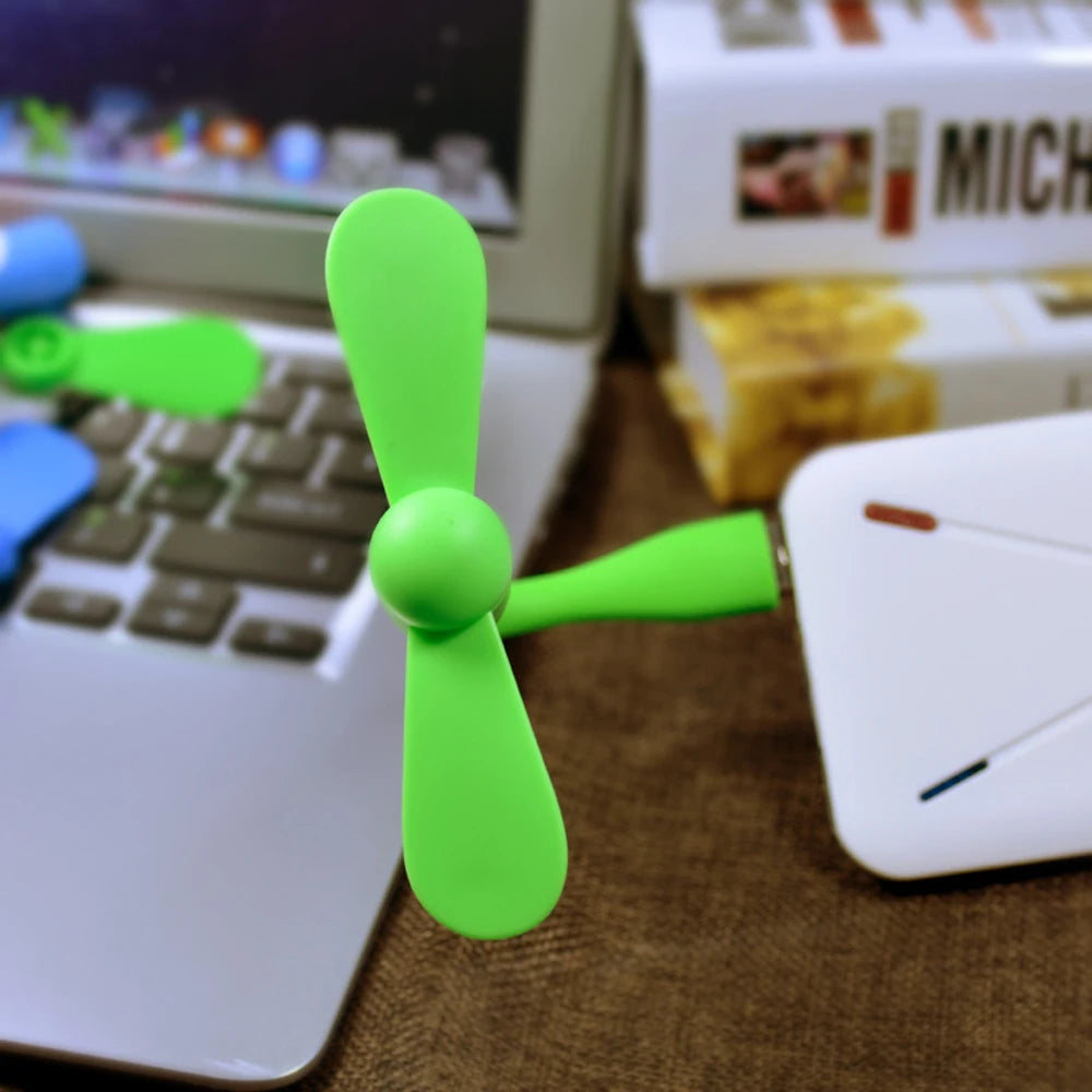 USB Mini LED Cooling Fan