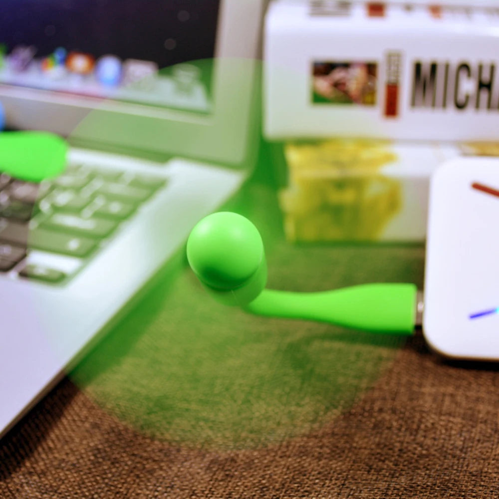USB Mini LED Cooling Fan