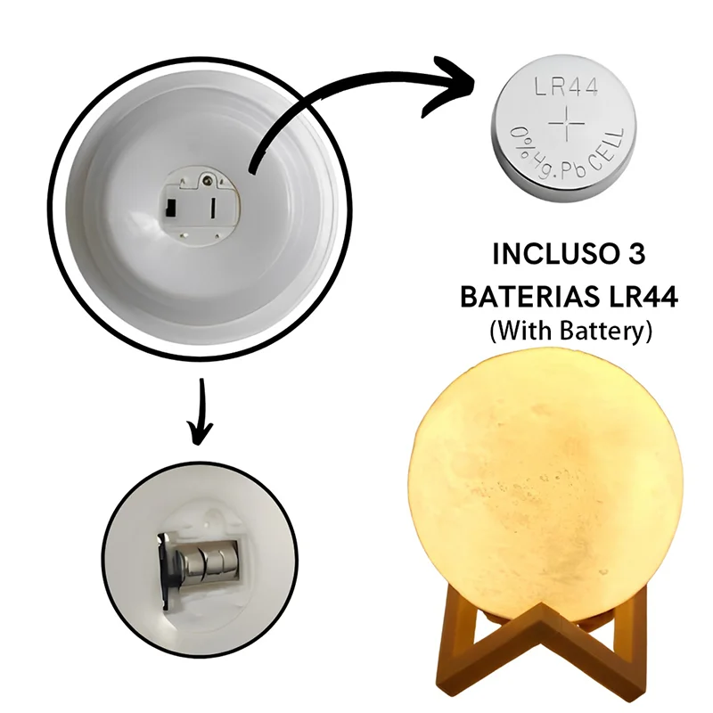 Moon Galaxy Book Light LED