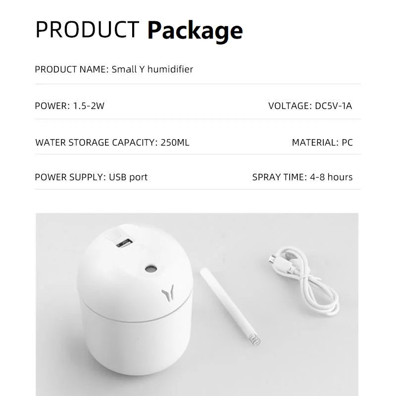 Mini USB Humidifier & Diffuser