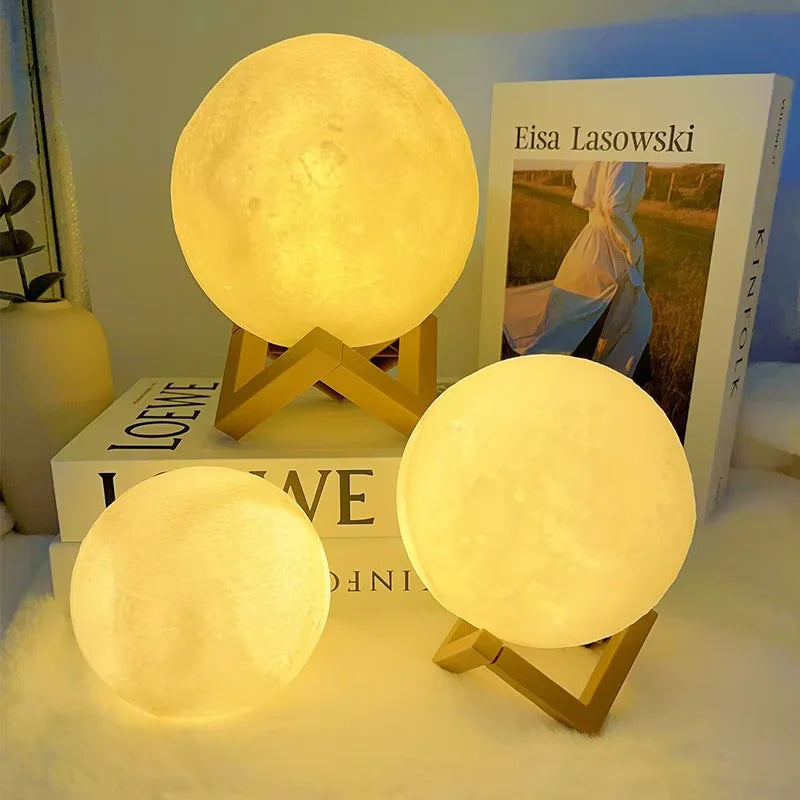 Moon Galaxy Book Light LED