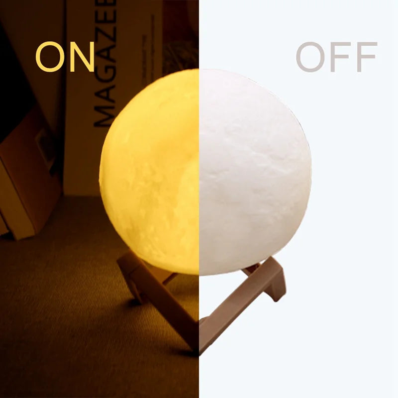 Moon Galaxy Book Light LED